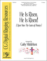 He Is Risen, He Is Risen! Handbell sheet music cover